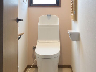 トイレリフォーム 使いやすいトイレと新しくなった給湯器