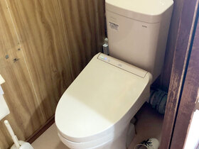 トイレリフォーム安心して使える便座と水漏れを解消した浴室水栓