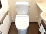 トイレリフォーム清潔感のある、使いやすいトイレ